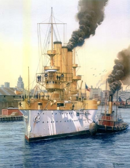 USS Brooklyn, 1902