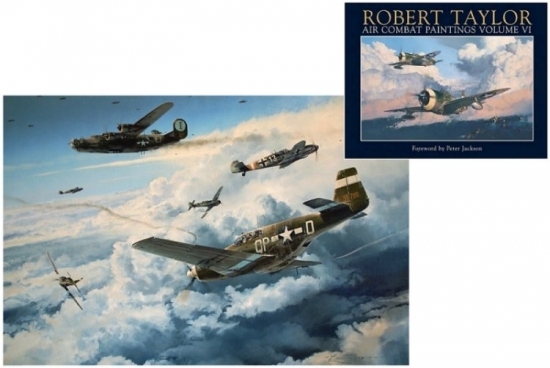 Air Combat Paintings VI (USAAF Edition) & "Where Eagles Gathered" Print